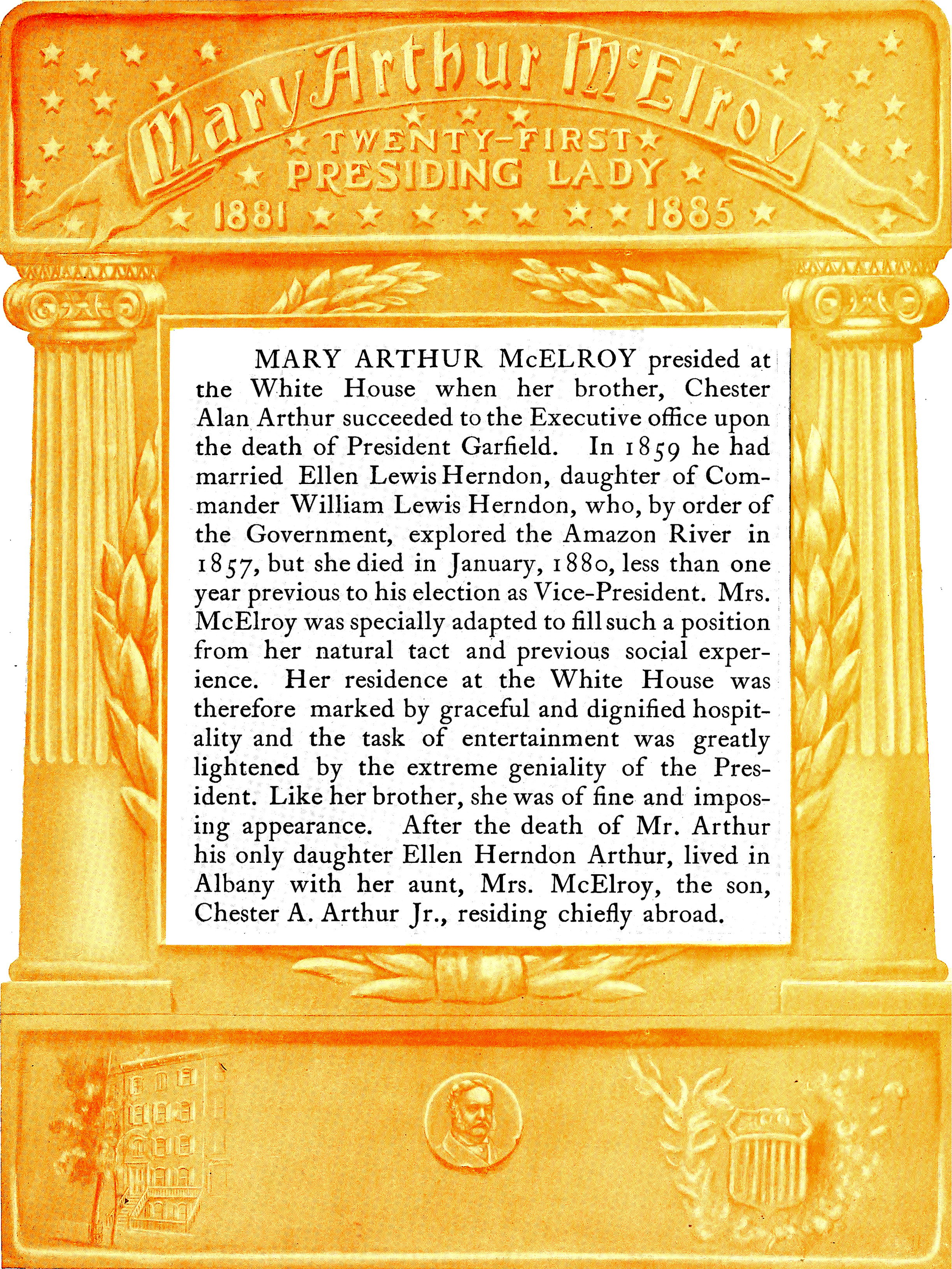 Mary Arthur McElroy Back