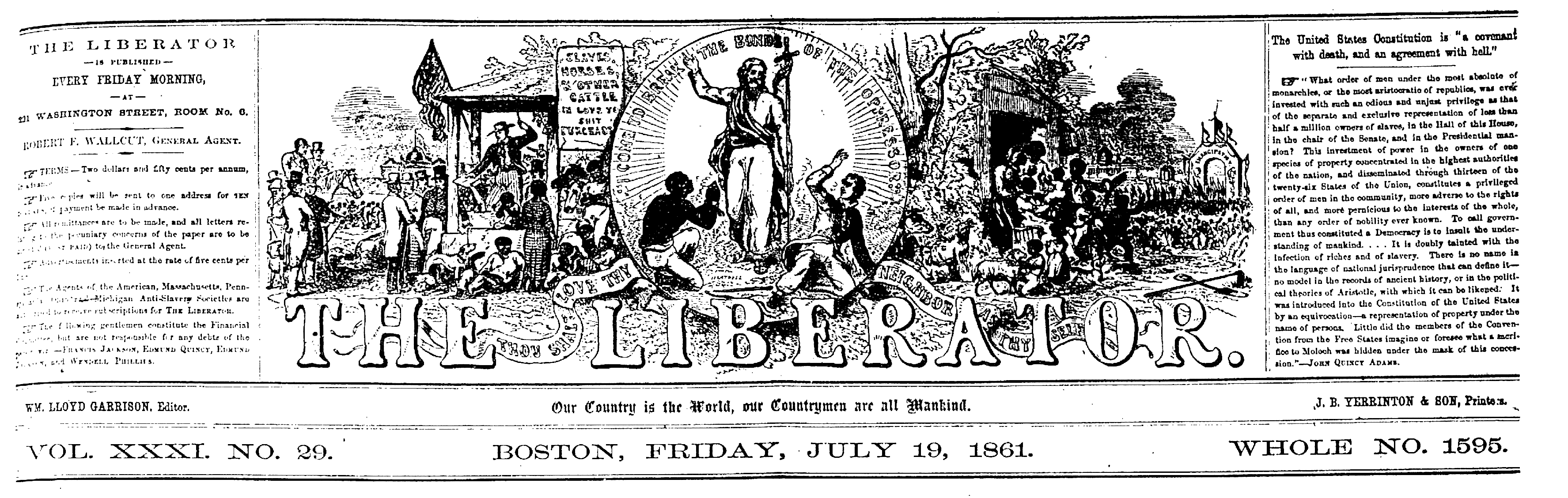 The Liberator, July 19, 1861