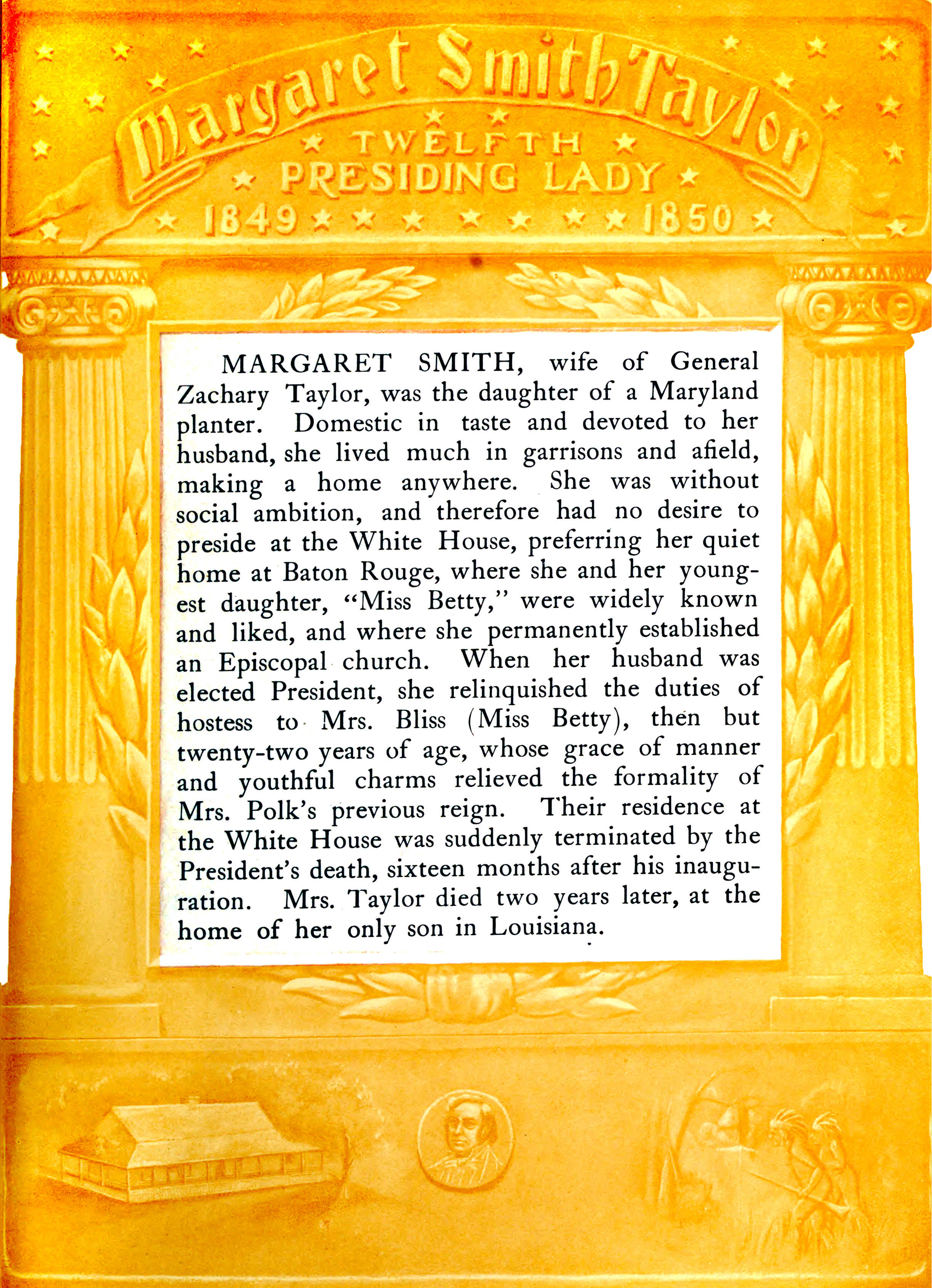 Margaret Smith Taylor Text